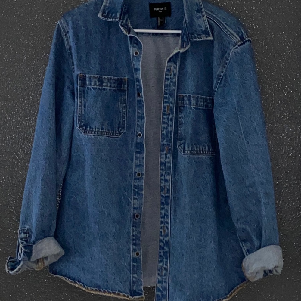 Jean jacket/button up